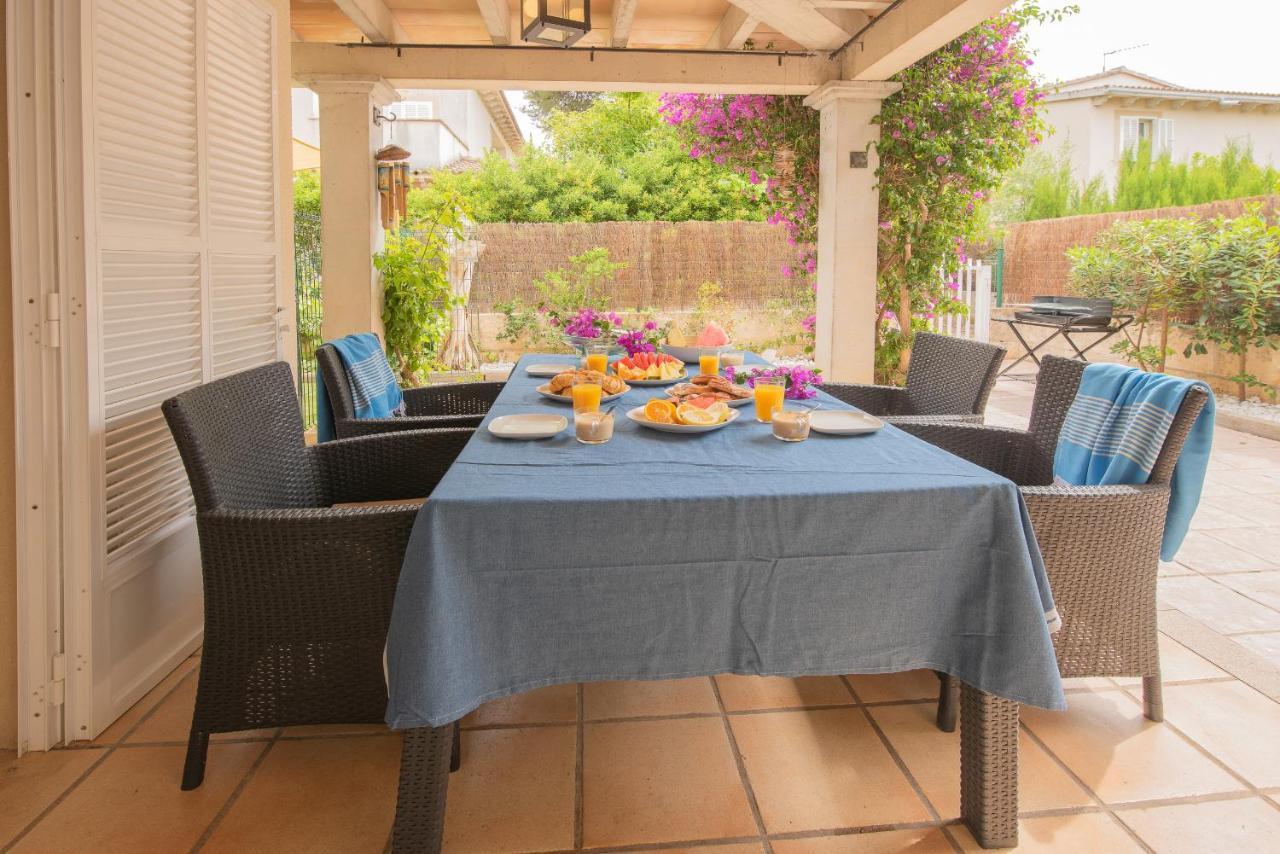 Villa Eden Alcudia, Near The Beach With Pool Exterior foto